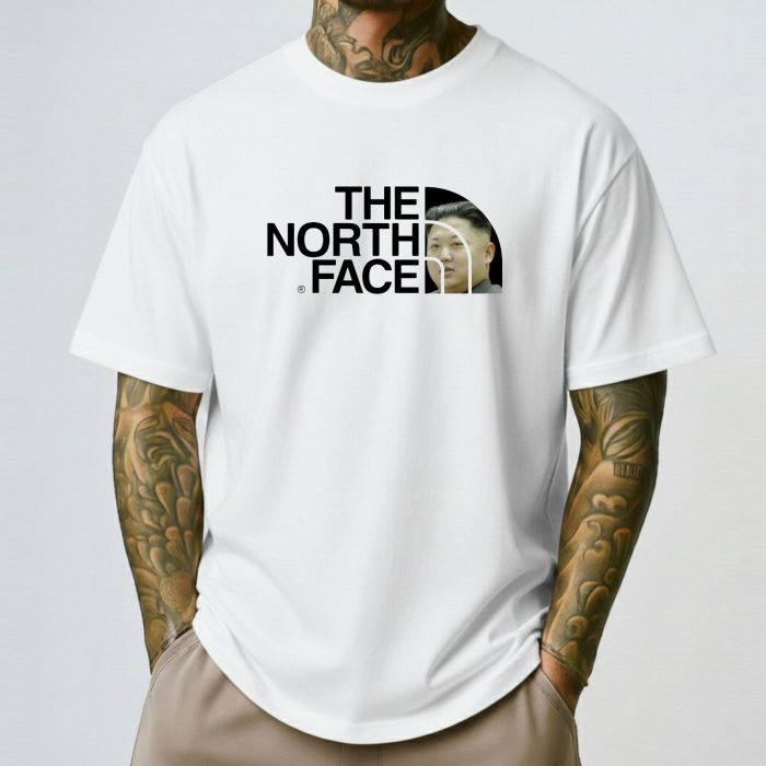 Funny North Face Parody Shirt, Kim Jong Un Meme Tee, Political Humor Gift, Internet Meme Shirt, Unisex Comedy Tshirt