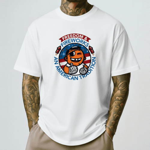 Freedom And Fireworks American Tradition 4th of July Shirt