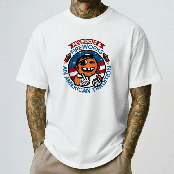 Freedom And Fireworks American Tradition 4th of July Shirt