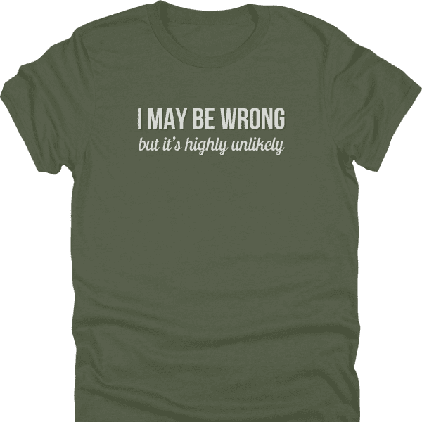 I May Be Wrong Shirt