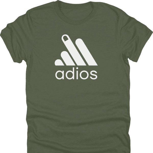 Adios Adidas Parody Shirt