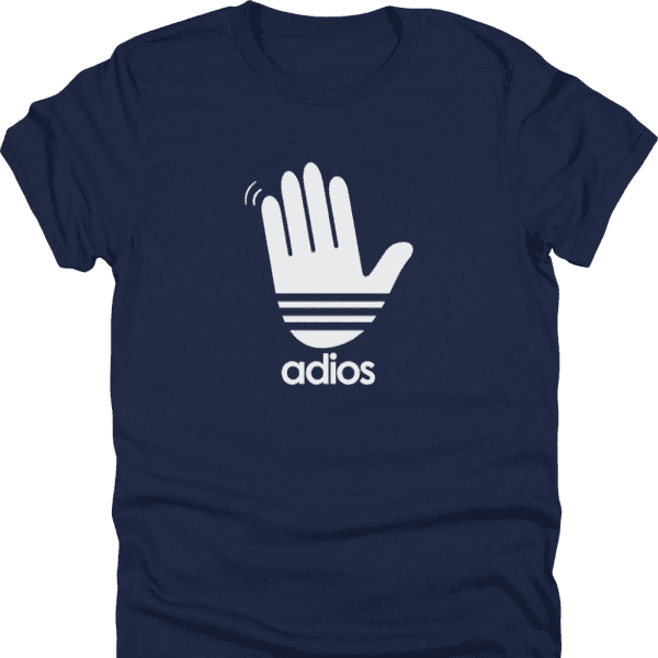 Adios Adidas Parody Shirt