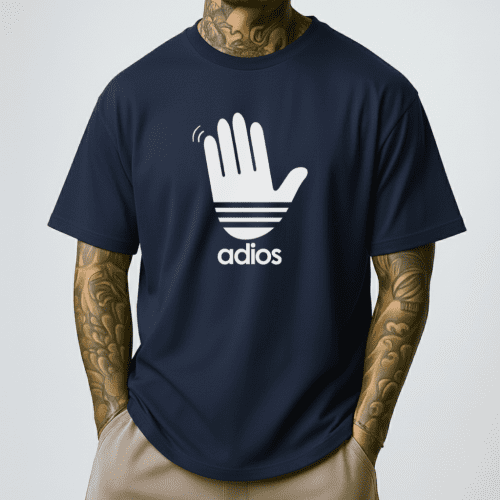 Adios Adidas Parody Shirt