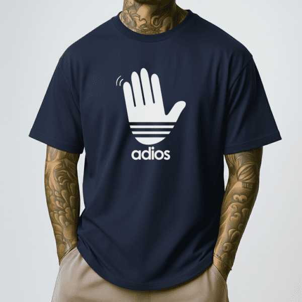 Adios Adidas Parody Shirt
