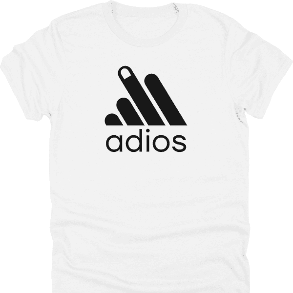 Adios Adidas Parody Shirt