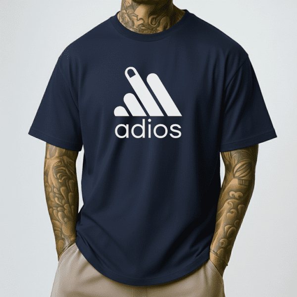 Adios Adidas Parody Shirt