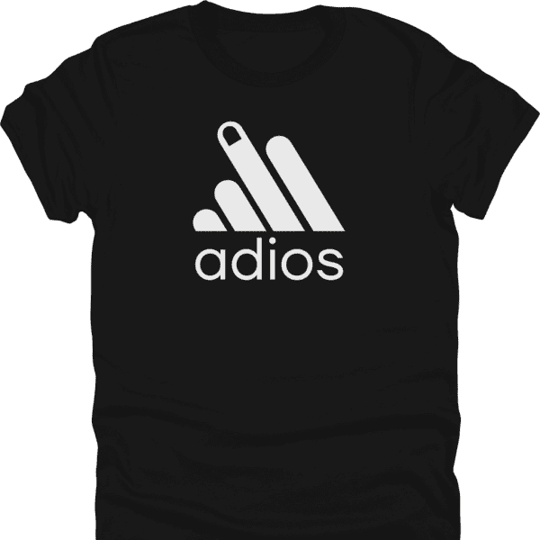 Adios Adidas Parody Shirt
