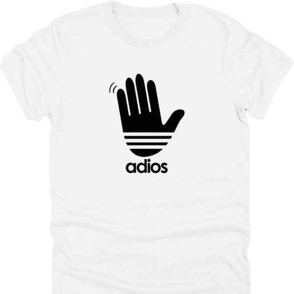 Adios Adidas Parody Shirt