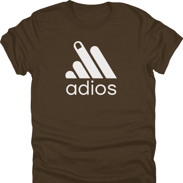 Adios Adidas Parody Shirt