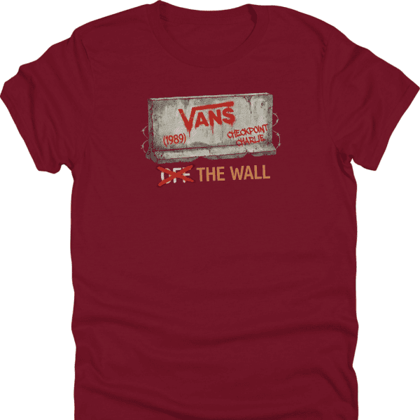 Berlin Wall Checkpoint Charlie Vans Shirt