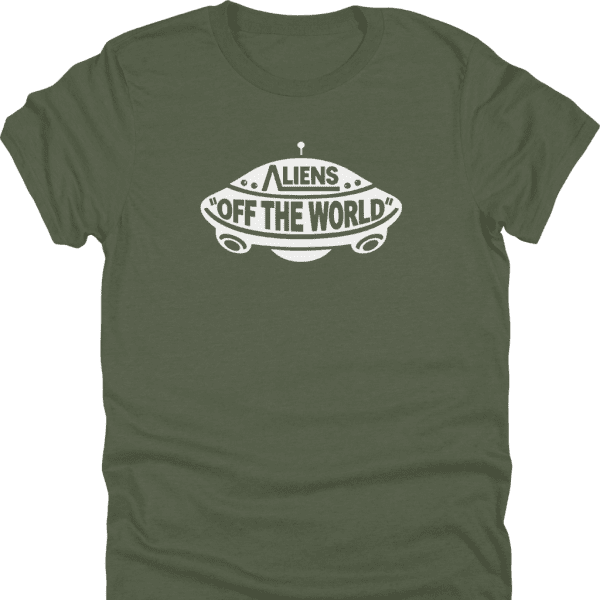 Aliens Off The World Vans Off The Wall Shirt
