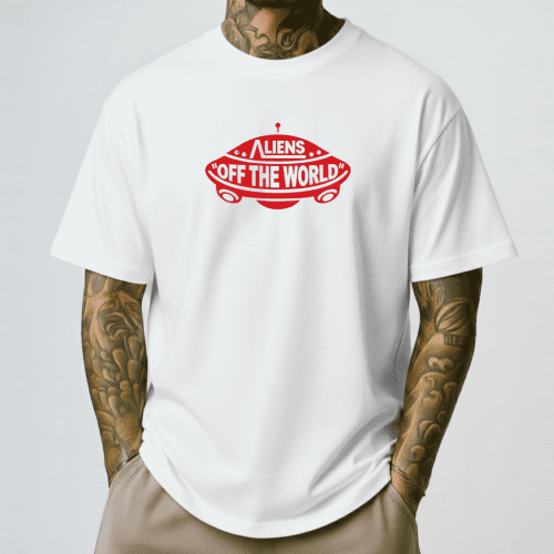 Aliens Off The World Vans Off The Wall Shirt