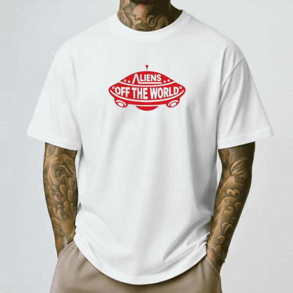Aliens Off The World Vans Off The Wall Shirt