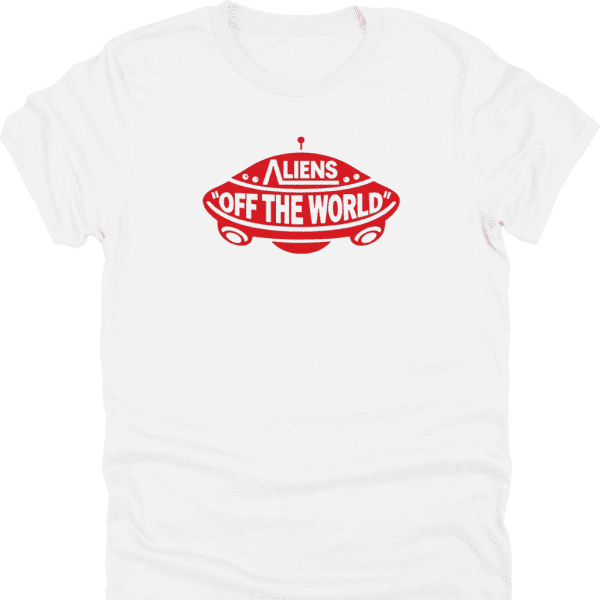 Aliens Off The World Vans Off The Wall Shirt