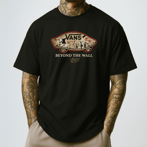 Vans Banksy Beyond The Wall Shirt