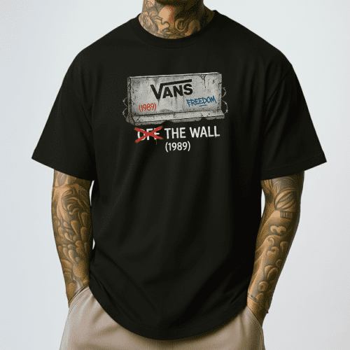 Berlin Wall Vans Off The Wall Shirt