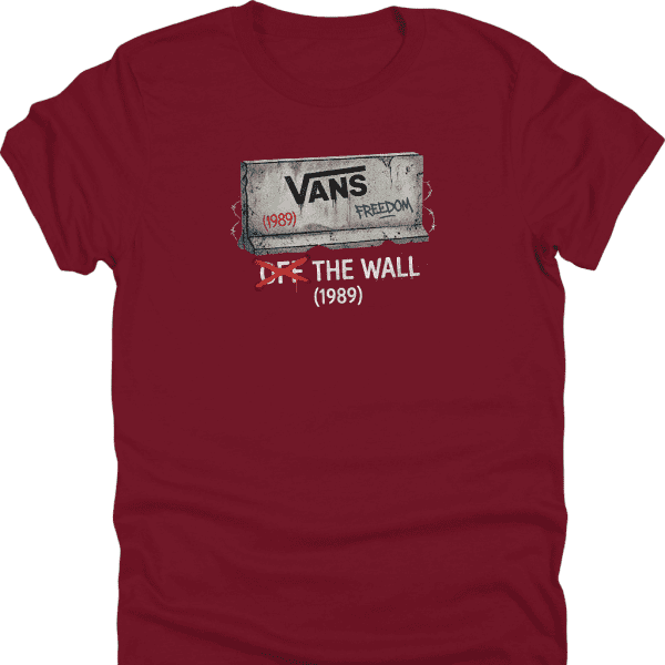 Berlin Wall Vans Off The Wall Shirt