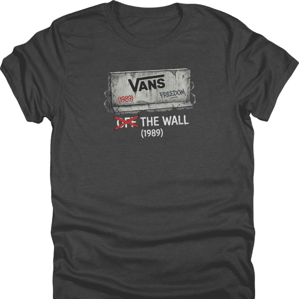 Berlin Wall Vans Off The Wall Shirt