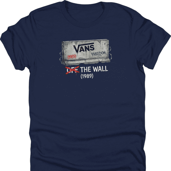 Berlin Wall Vans Off The Wall Shirt
